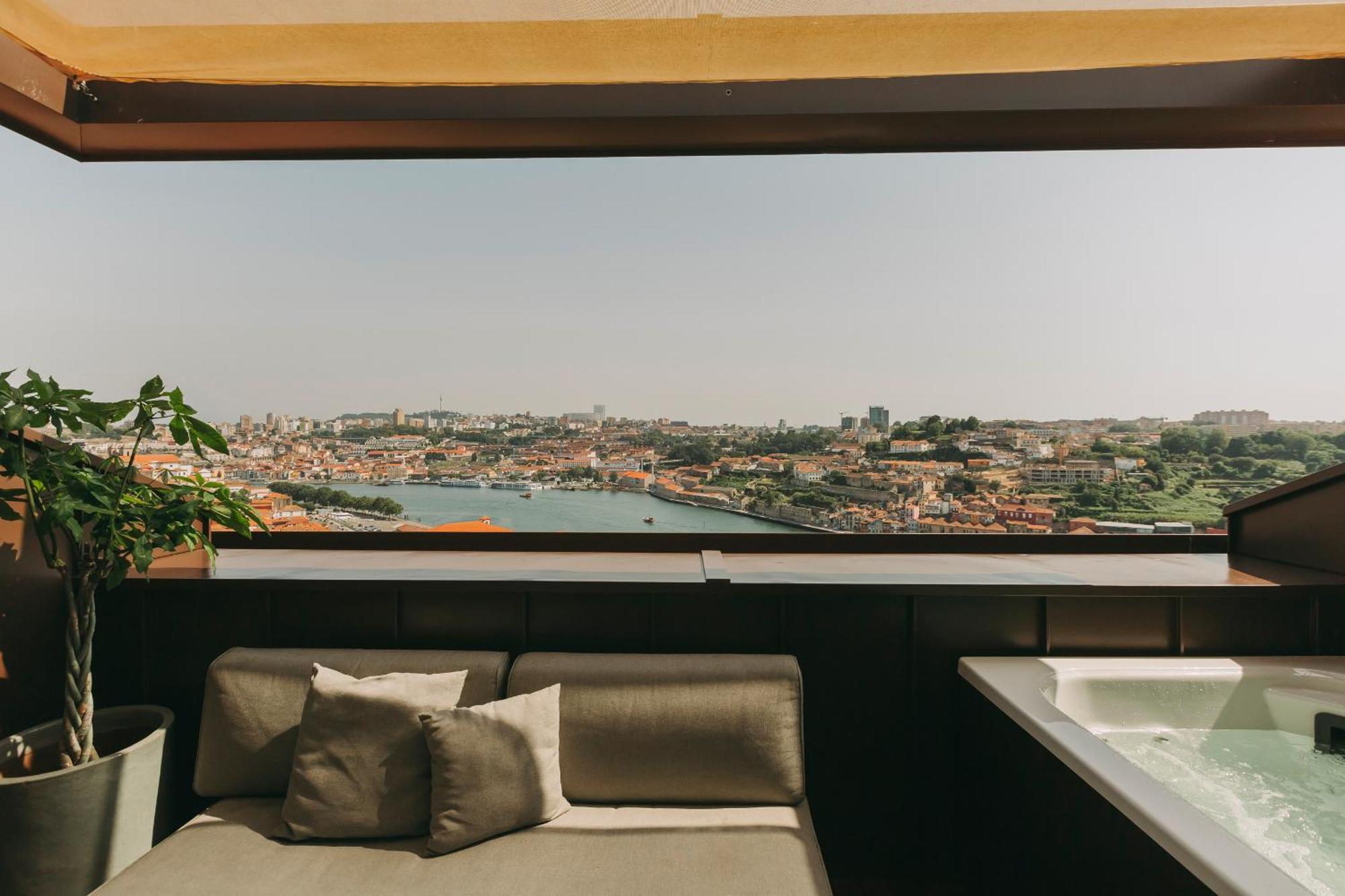 Torel Avantgarde Hotel Porto Room photo View from the rooftop